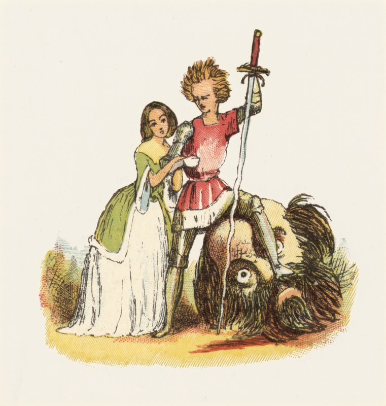 Illustration pour Jack le tueur de géants - Richard Doyle