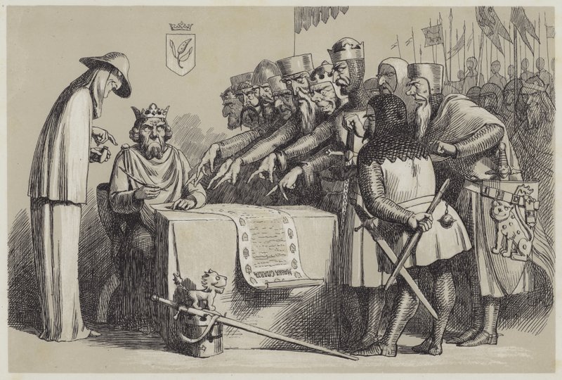 Signature de la Magna Carta - Richard Doyle