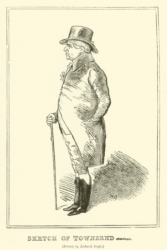 Esquisse de Townsend - Richard Doyle