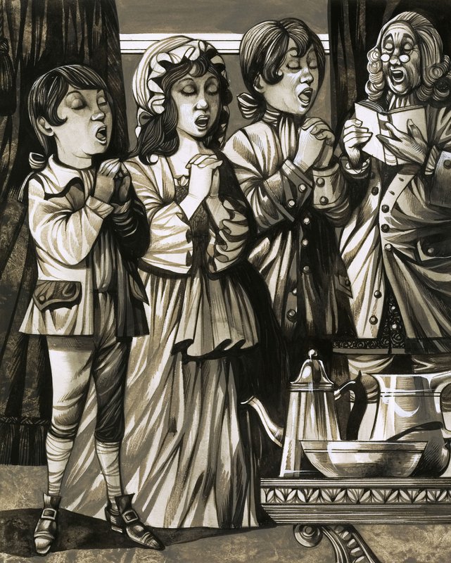 u début du 18e siècle, certains foyers apprenaient à leurs enfants à croire en un Dieu de colère. - Richard Hook