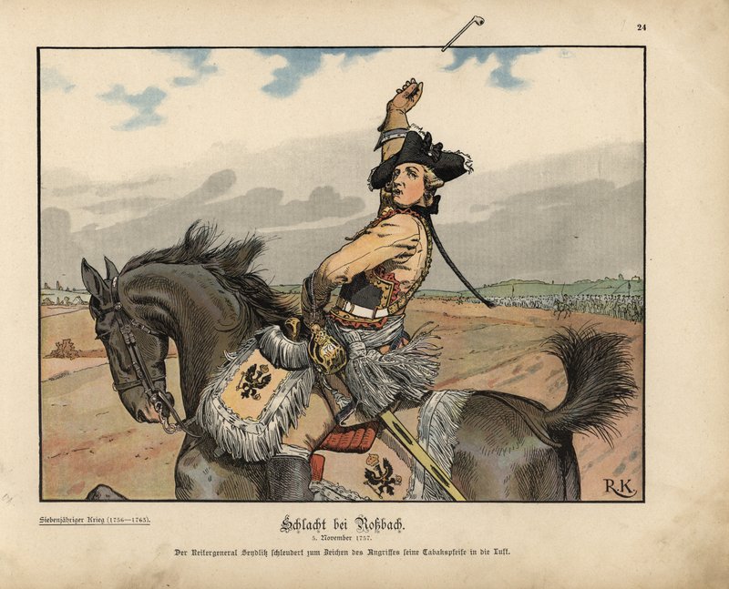 Bataille de Rossbach - Richard Knoetel
