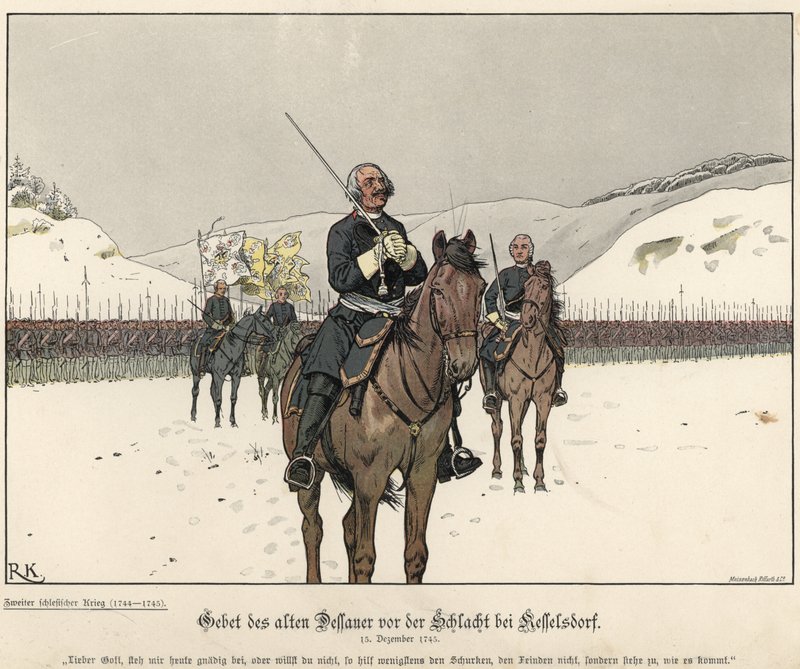 Prière du prince Léopold d