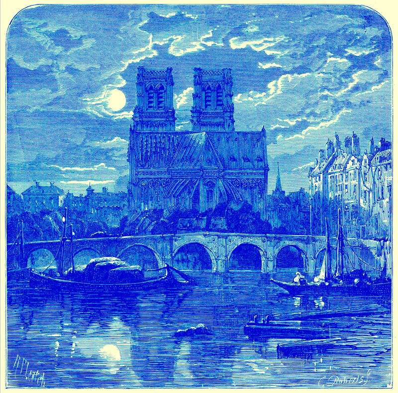Cathédrale Notre-Dame, illustration de 