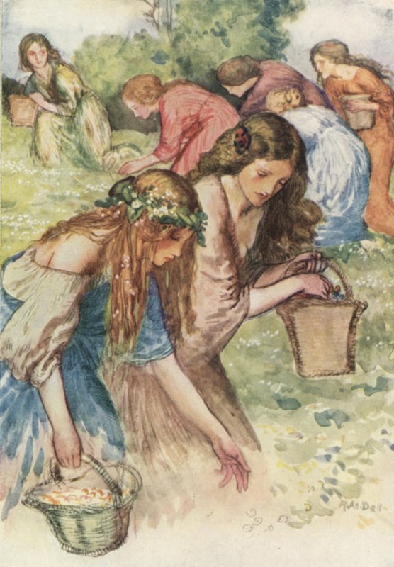 Prothalamion par Edmund Spenser - Robert Anning Bell