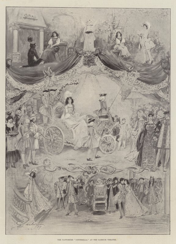 La pantomime Cendrillon, au Garrick Theatre - Robert Sauber
