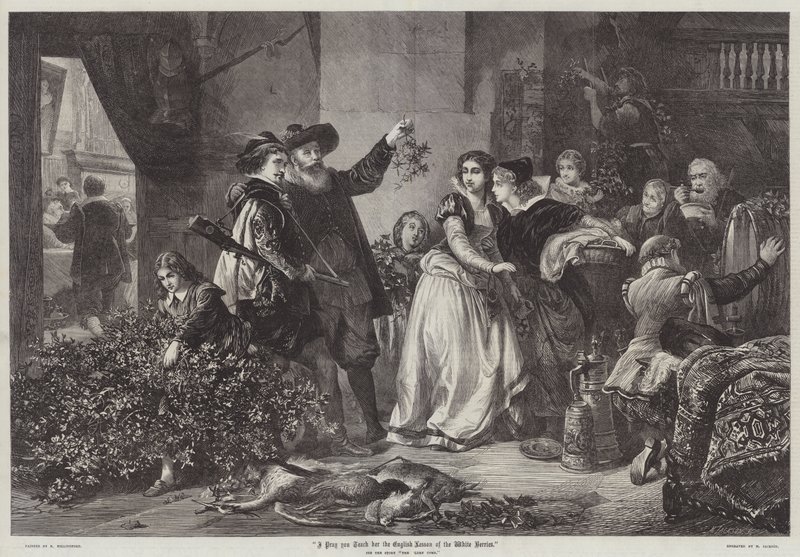 Je vous prie de lui apprendre la leçon anglaise des baies blanches - Robert Alexander Hillingford