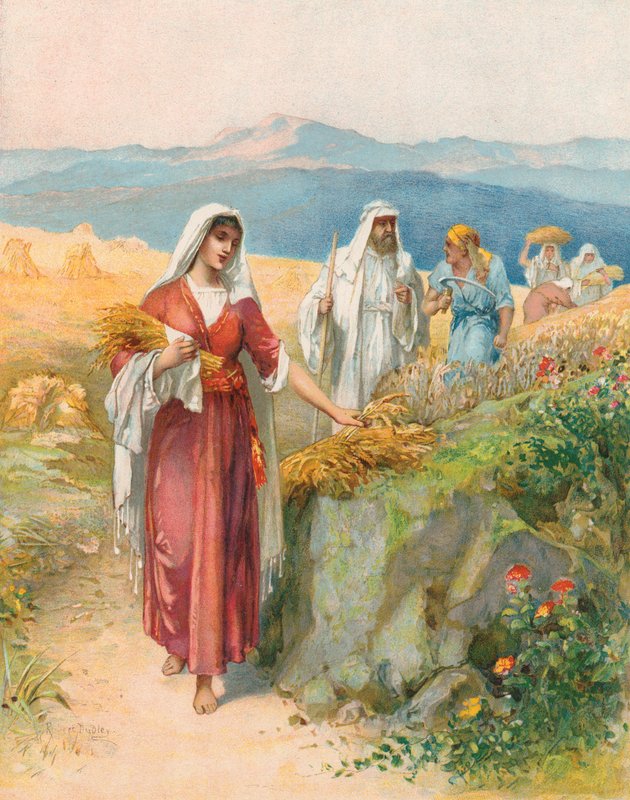 Ruth dans le champ de maïs - Robert Ambrose Dudley