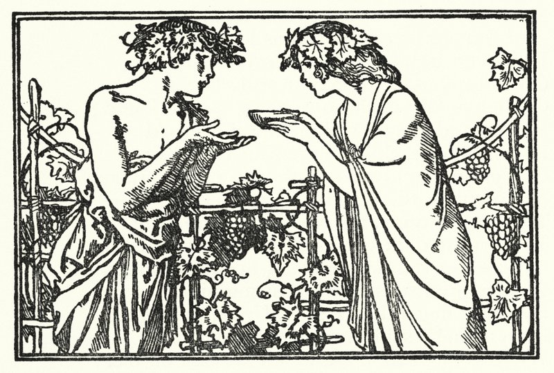 Illustration pour les poèmes de John Keats : Endymion - Robert Anning Bell