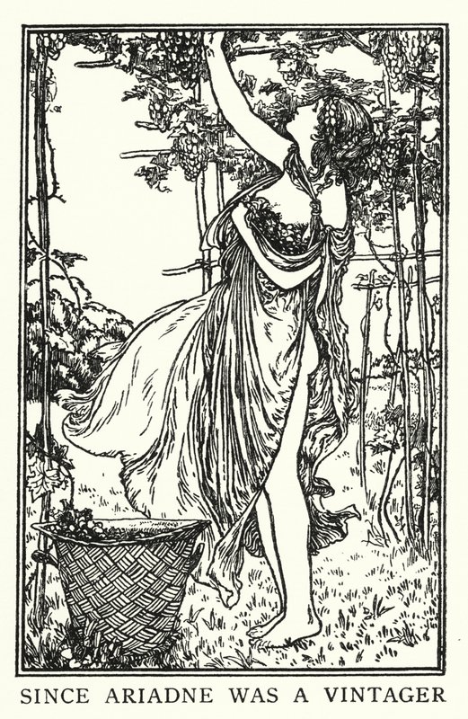 Illustration pour les Poèmes de John Keats : Endymion - Robert Anning Bell