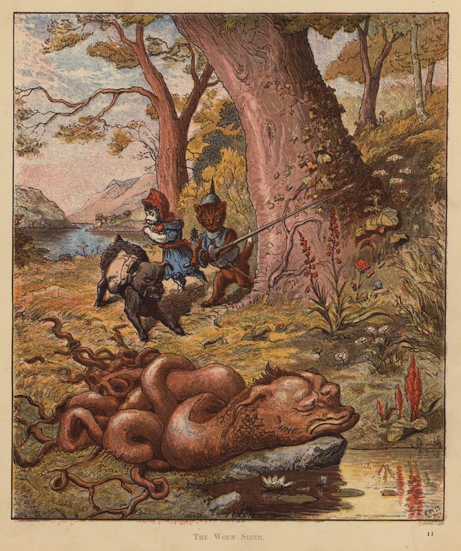 Les pèlerins chatons : Le ver paresse - Robert Michael Ballantyne