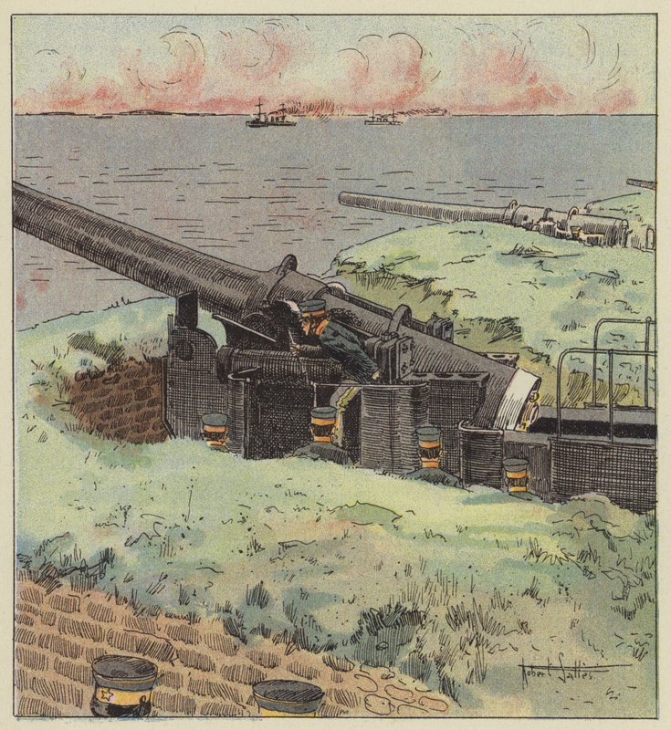 Défenses japonaises des passes de la mer Intérieure - Robert Salles