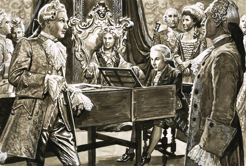 Les faiseurs de musique : Un génie à six ans (Mozart) - Roger Payne