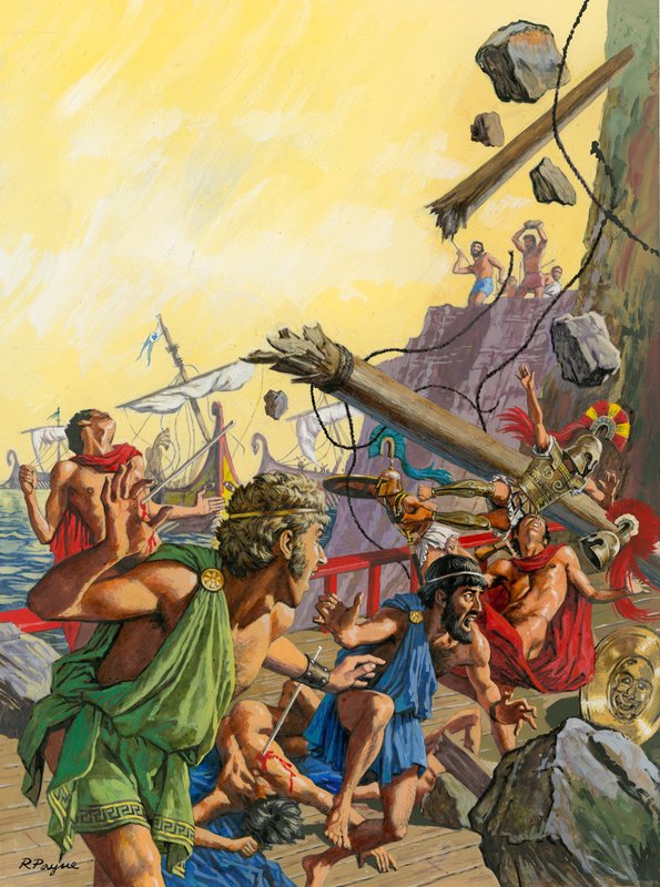 Les gigantesques Laestrygoniens - Roger Payne