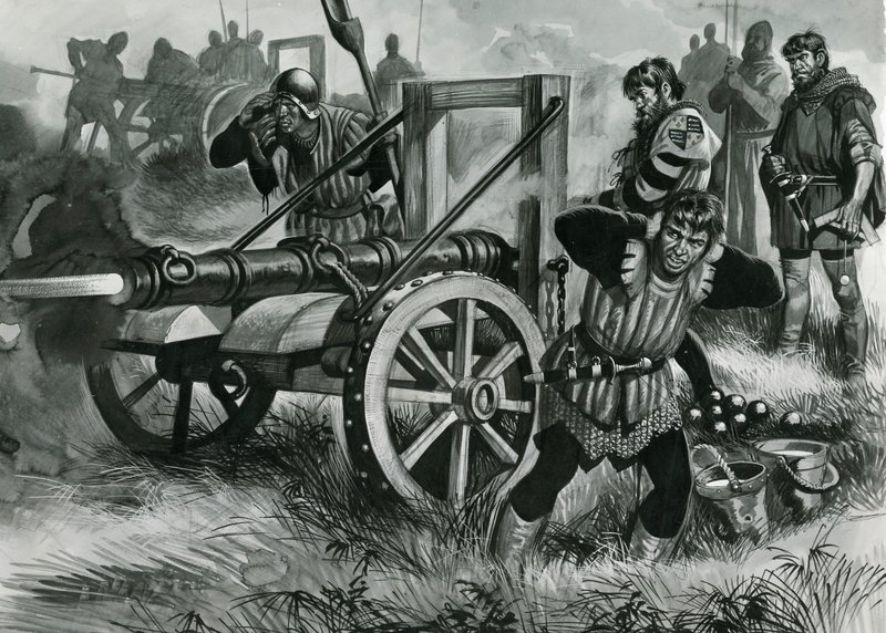 Tirer un canon - Ron Embleton