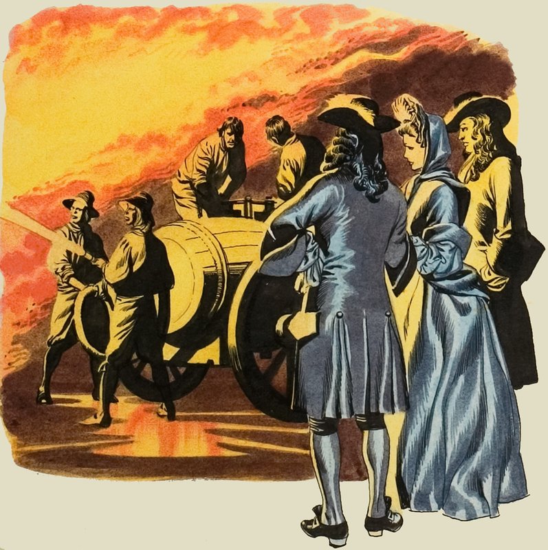 Grand incendie de Londres - Ron Embleton