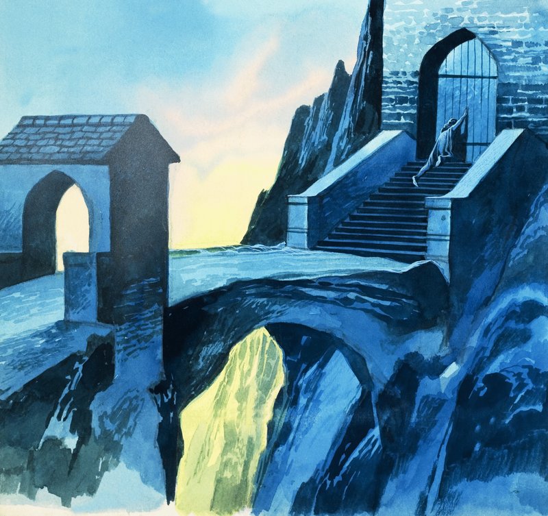 Tristan et Iseult : Tristan part pour l