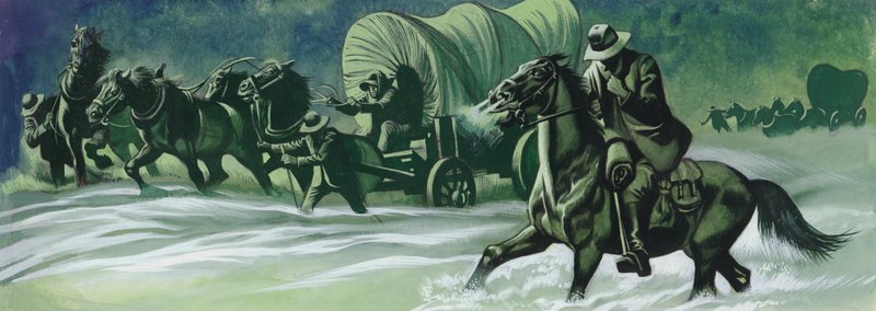 Train de chariots d