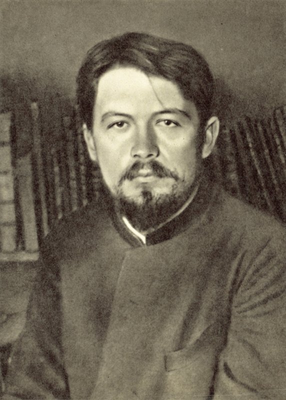 Anton Tchekhov à son domaine de Melikhovo, Russie, fin mars 1892 - Russian Photographer