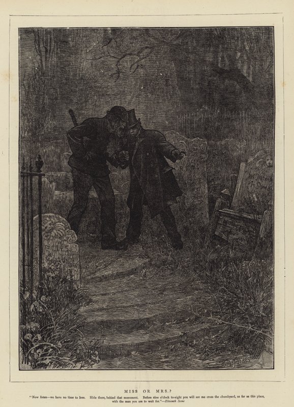 Mademoiselle ou Madame - Samuel Luke Fildes