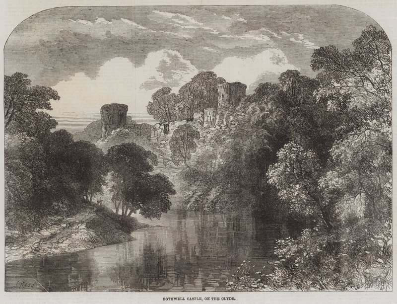 Château de Bothwell, sur la Clyde - Samuel Read