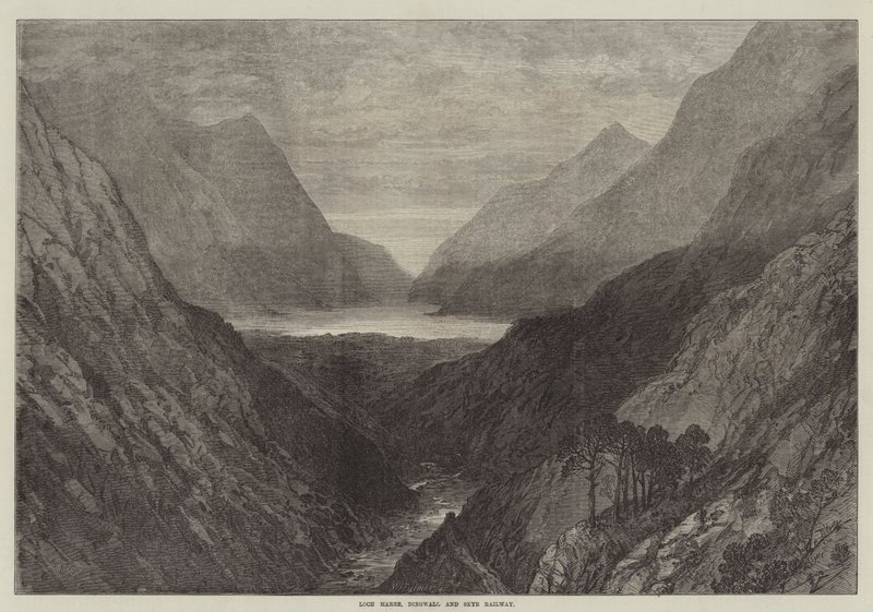 Loch Maree, Dingwall et Skye Railway - Samuel Read