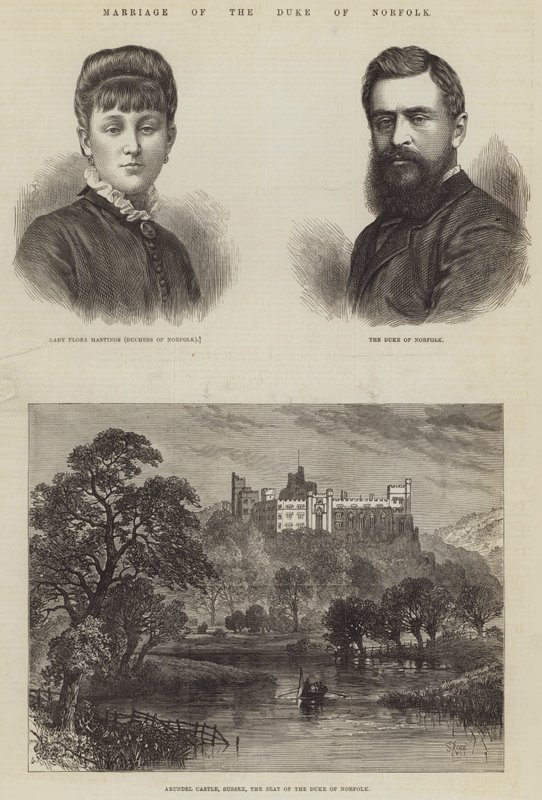 Mariage du duc de Norfolk - Samuel Read