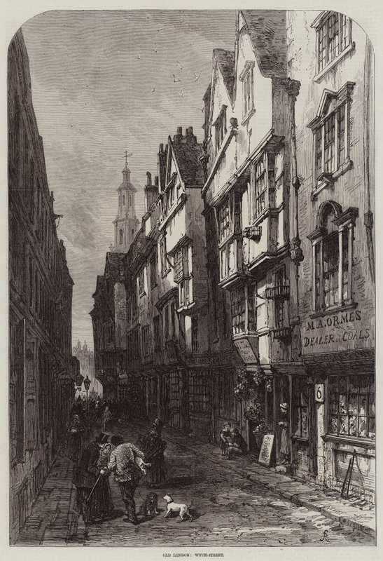 Vieux Londres, Wych-Street - Samuel Read