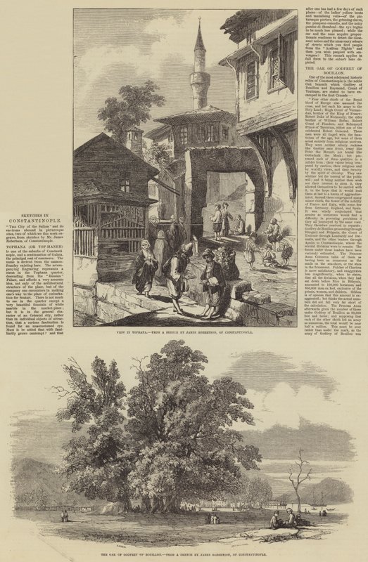 Croquis à Constantinople - Samuel Read