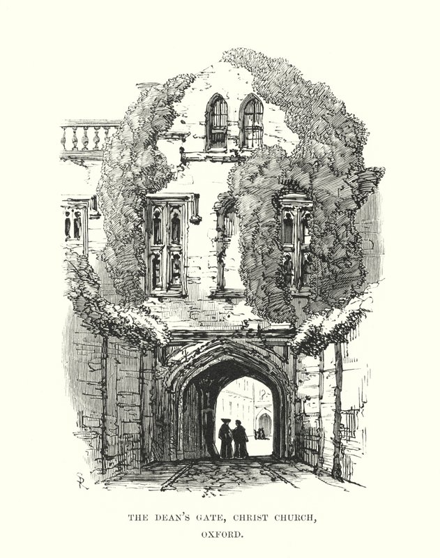 La porte du doyen, Christ Church, Oxford - Samuel Read