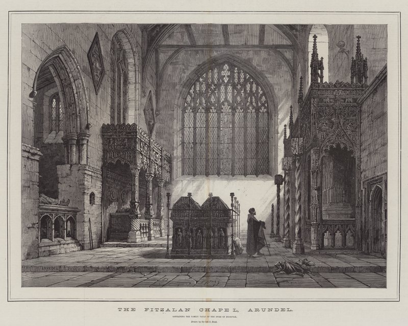 La chapelle Fitzalan, Arundel - Samuel Read