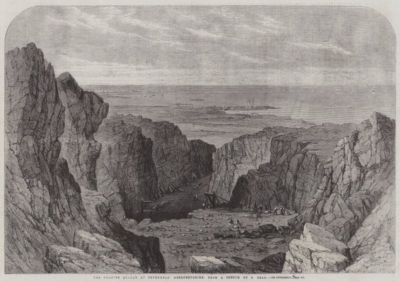 La carrière de granit à Peterhead, Aberdeenshire - Samuel Read