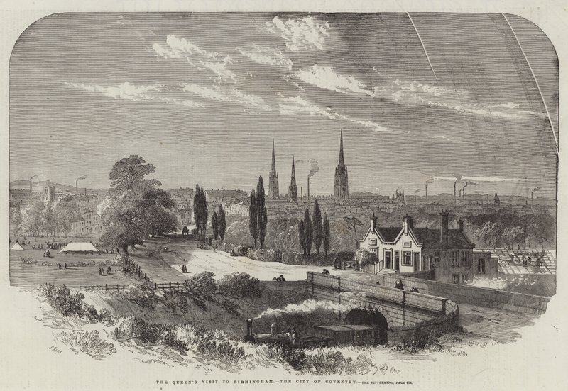 La visite de la reine à Birmingham, la ville de Coventry - Samuel Read