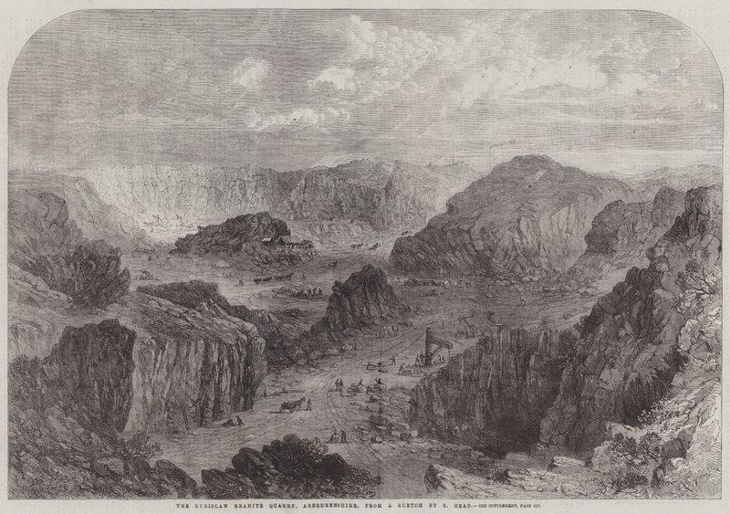 La carrière de granit de Rubislaw, Aberdeenshire - Samuel Read