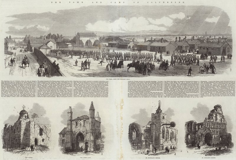 La Ville et le Camp de Colchester - Samuel Read