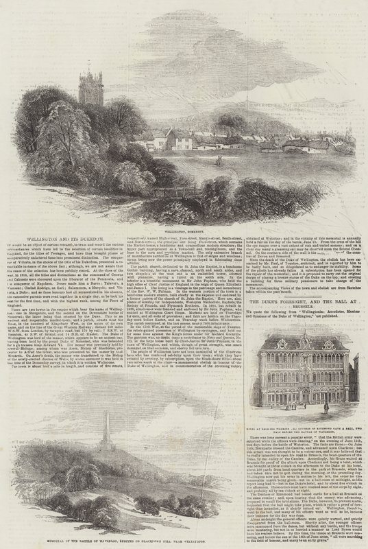 Wellington et son duché - Samuel Read