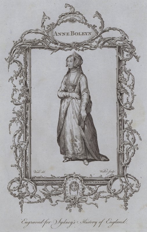 Anne Boleyn (gravure) - Samuel (after) Wale