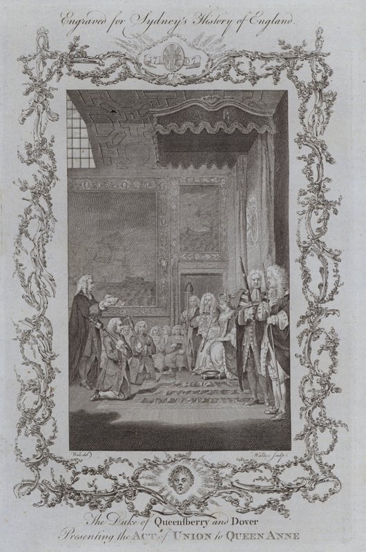 Le Duc de Queensberry et Dover présentant l