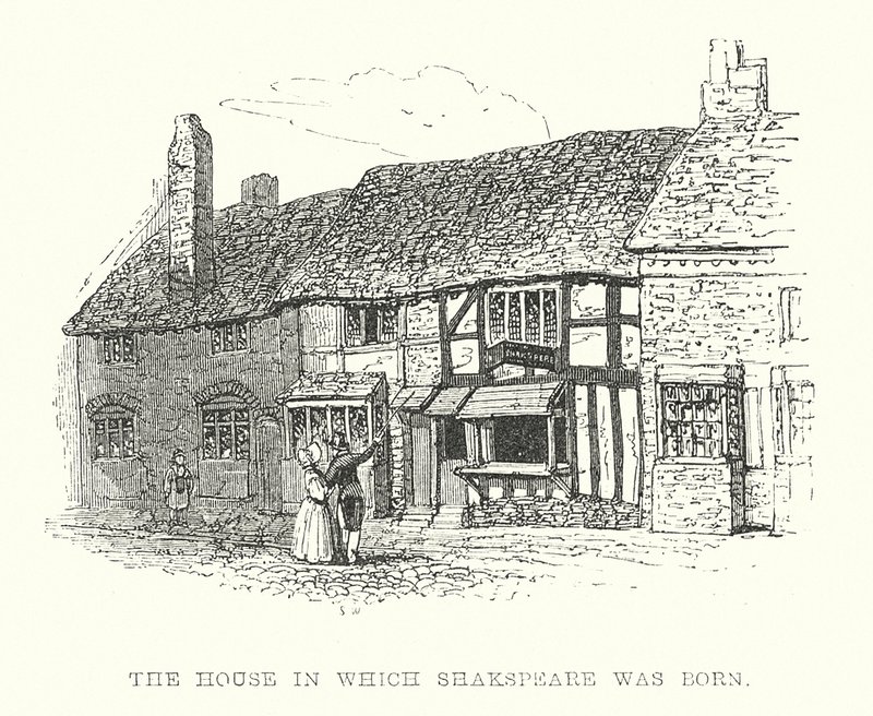 La maison où est né Shakespeare - Samuel Williams