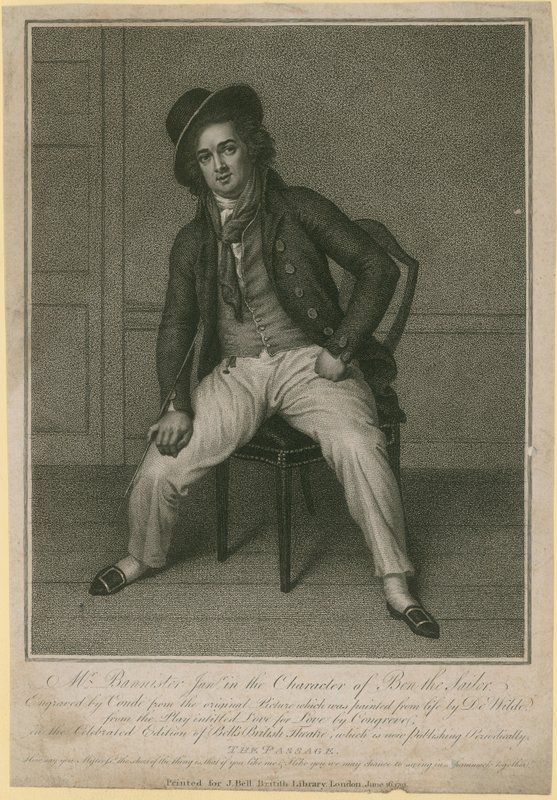 M. Bannister junior dans le rôle de Ben le Marin - Samuel de Wilde