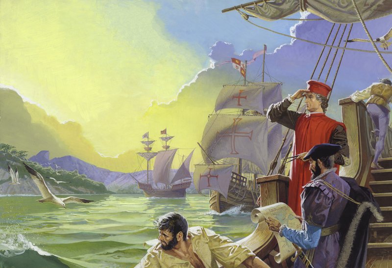 Amerigo Vespucci aperçoit l