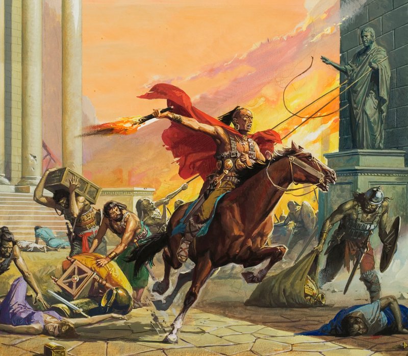 Les barbares à la porte - Severino Baraldi