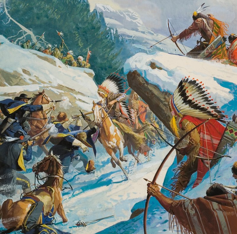 Le massacre de Fetterman - Severino Baraldi