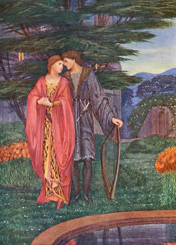 La Légende dorée : Irmingard et Walter - Sidney Meteyard