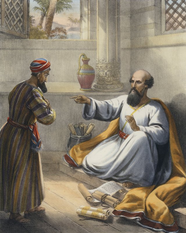 Élisée et Guéhazi - Siegfried Detler Bendixen