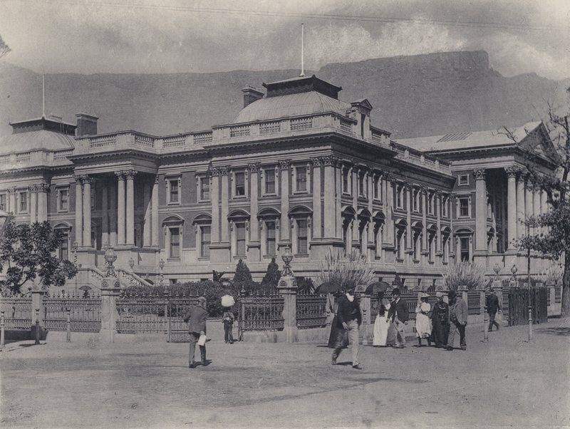Houses of Parliament, Le Cap (photo n/b) - South African Photographer