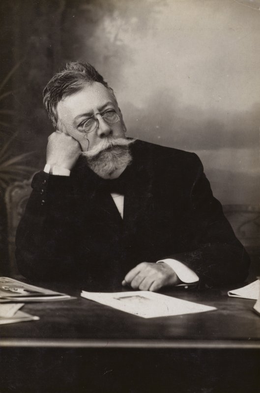 Angel Guimera (1845-1924), dramaturge espagnol (photo n/b) - Spanish Photographer