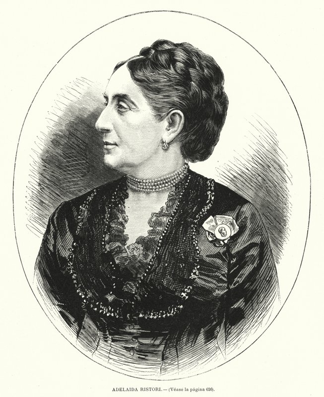 Adelaide Ristori, actrice italienne - Spanish School