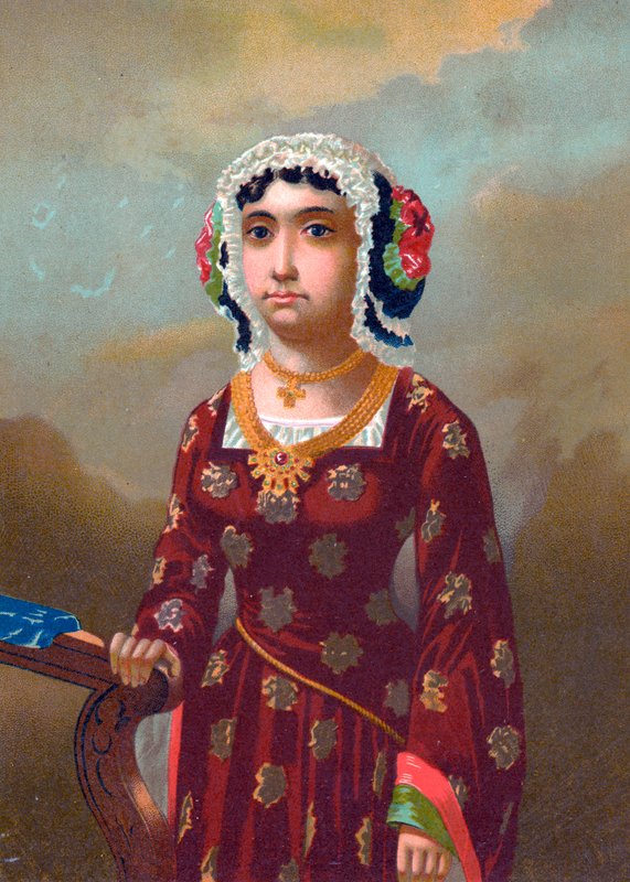 Beatriz Enriquez de Arana, maîtresse de Colomb - Spanish School