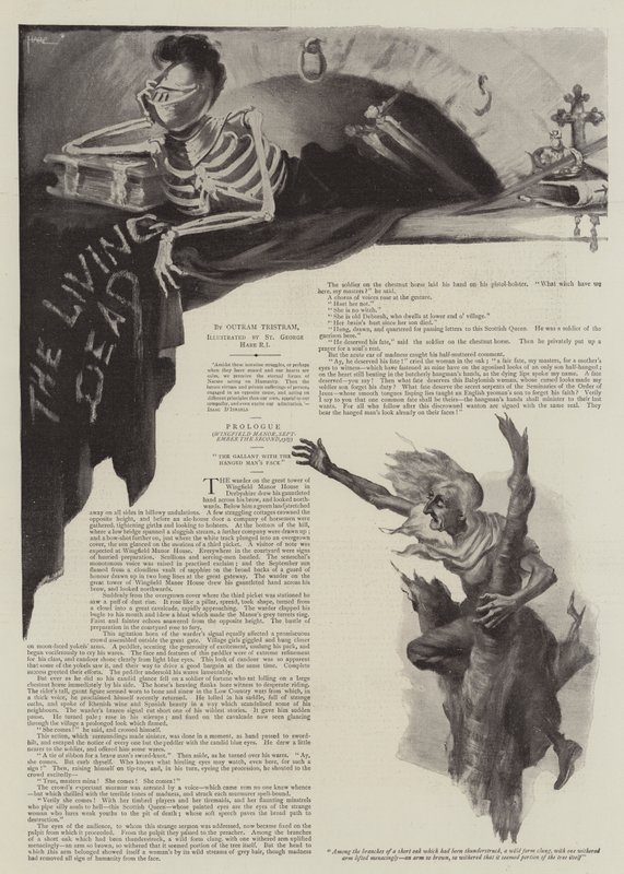 Illustration pour Les Morts-Vivants, par Outram Tristram - St. George Hare