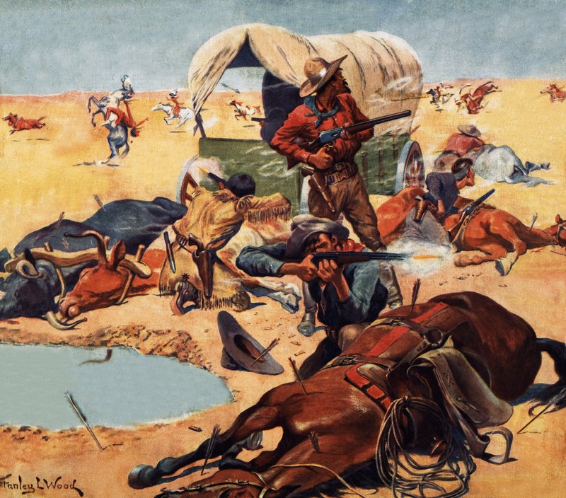 Cowboys et indiens - Stanley L. Wood